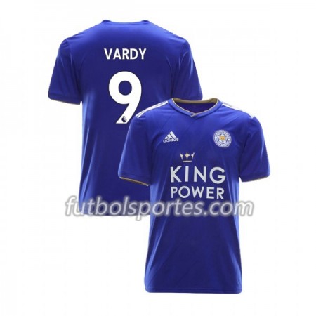 Camisetas Leicester City Jamie Vardy 9 Primera Equipacion 2018/2019